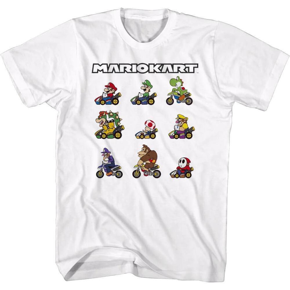 Mario Kart Characters Nintendo Tshirt